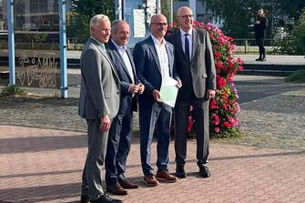 Neue Mobilstation am Bahnhof Goch